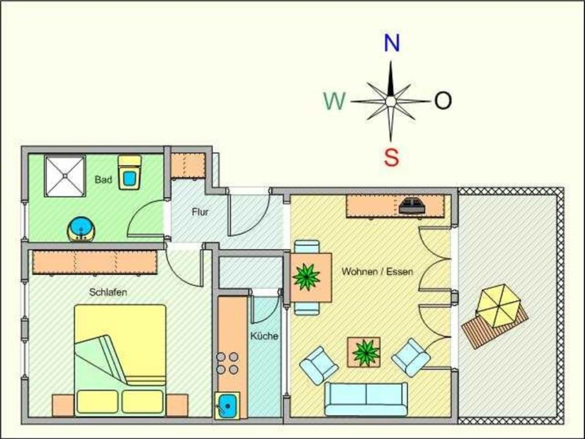 Unter Den Kolonnaden 13 Hotel Kuehlungsborn Ngoại thất bức ảnh